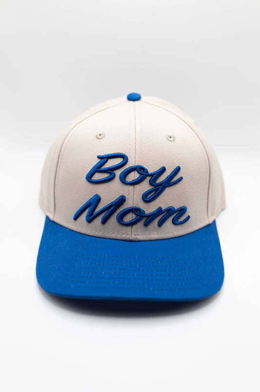 Boy Mom Hat Cobalt